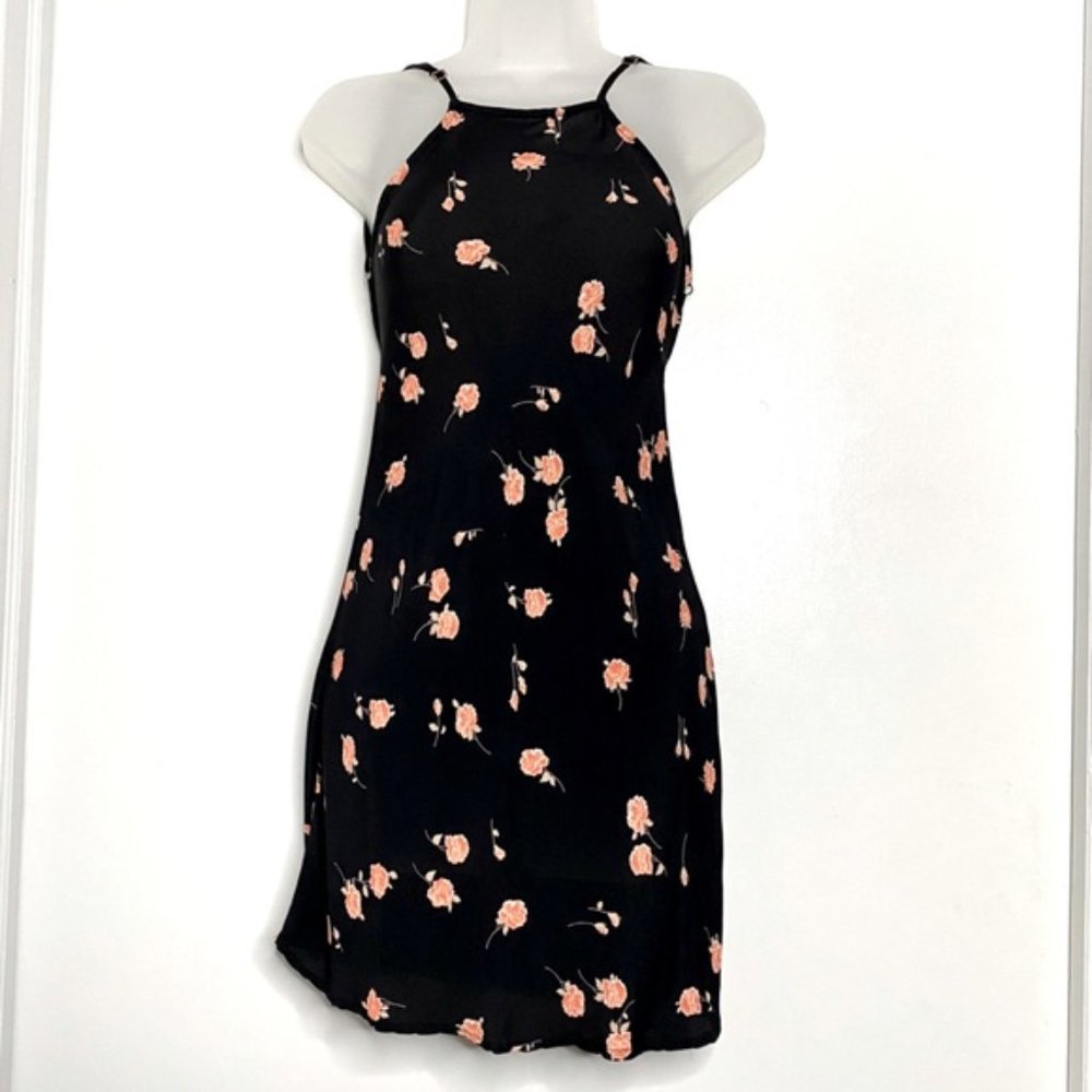 Flynn Skye Anastasia Floral Mini Dress Tie back